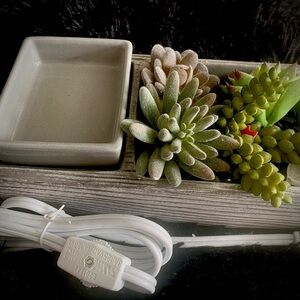 SCENTSY Succulent Wax Warmer with Tray and Cord